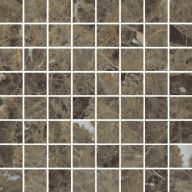 Плитка Италон Charme Deluxe Emperador Dark Lux Mosaico 3.5х3.5 