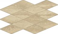 Плитка Италон Charme Advance Wall Project Travertino Mosaico Diamond Lux