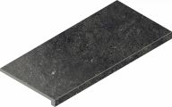 Плитка Италон Room Stone Black Scalino Frontale Cer