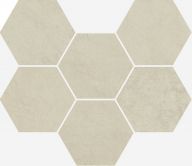 Плитка Италон Terraviva Terraviva Moon Mosaico Hexagon Nat 25x29