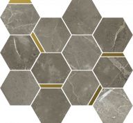 Плитка Италон Stellaris Tuscania Grey Mosaico Chic