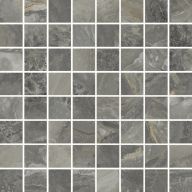 Плитка Италон Charme Deluxe Grigio Orobico Lux Mosaico 3.5х3.5 